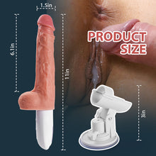 Load image into Gallery viewer, Cal-8 Thrusting Rotating Vibrating Multi-angle Heating Remote Control Sex Machine
