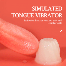 Load image into Gallery viewer, Stretchable and flexible tongue vibrator
