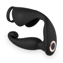 Load image into Gallery viewer, S-HANDE Versatile Vibrating Remote Control Cock Ring Butt Plug Prostate Massager
