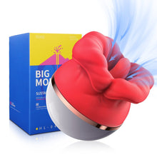 Load image into Gallery viewer, Elevate Your Intimacy with Big Mouth Tongue Vibrator: A Sex Toy for Women with Powerful Suction and Blowing Capabilities
