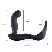 Load image into Gallery viewer, Cock Ring And Vibrating Butt Plug —— 2 In 1
