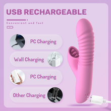 Load image into Gallery viewer, Automatic Retractable Vaginal Vibrator —— Flexible Tongue
