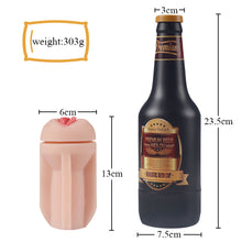 Load image into Gallery viewer, Male Masturbator Erotic Toy Portable Beer Bottle
