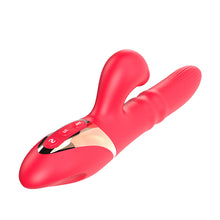 Load image into Gallery viewer, Flowers slide and stretch for seconds.  lick and suck. Masturbation. Massager. Vibrating rod.
