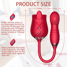 Load image into Gallery viewer, 3 in 1 Slap Shake Tongue vibrator

