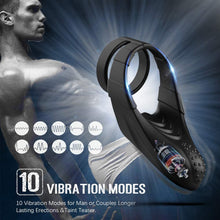 Load image into Gallery viewer, 10 Kinds Of Vibrating Penis Ring —— Double Ring
