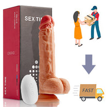 Load image into Gallery viewer, Vibratorjoy 8.5-Inch 8 Mode Vibrating Thrusting Rotating Heating Remote Control Realistic Dildo

