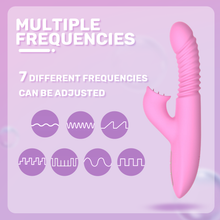 Load image into Gallery viewer, Automatic Retractable Vaginal Vibrator —— Flexible Tongue
