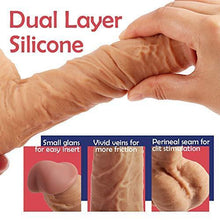 Load image into Gallery viewer, 8.6-Inch Remote 3 Functions Multiple Combination Lifelike Dildo
