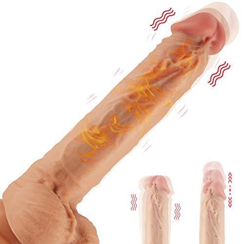 8.6-Inch Remote 3 Functions Multiple Combination Lifelike Dildo