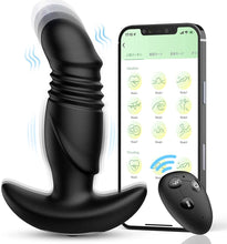Load image into Gallery viewer, 9 Vibration Modes Thrusting Anal Vibrator with Remote Control &amp; APP
