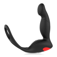 Load image into Gallery viewer, S-HANDE Remote Control Male Prostate Vibe Anal Plug With Penis Ring
